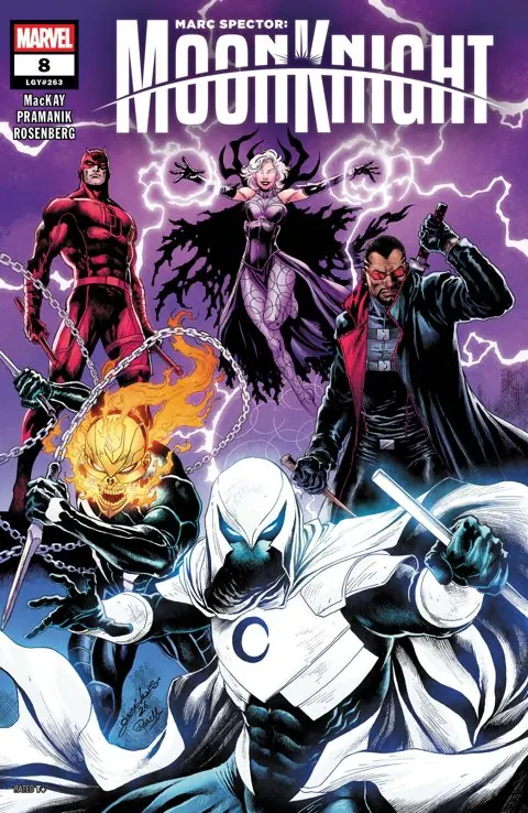 Marc Spector: Moon Knight (2026) #8 cover