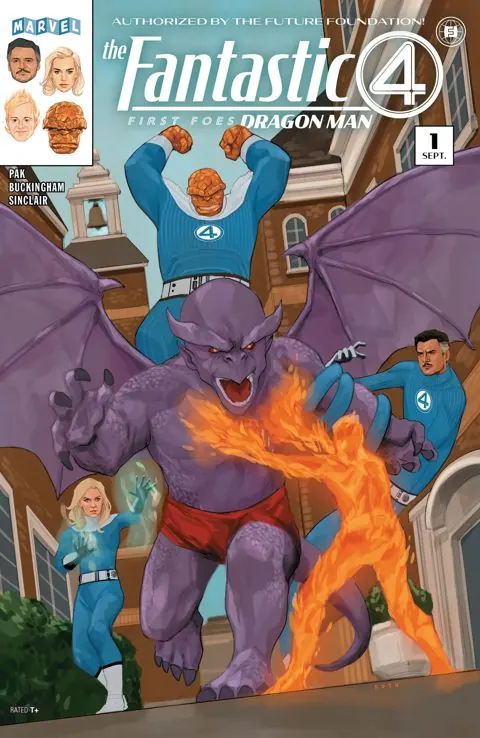 Fantastic Four: First Foes - Dragon Man (2026) #1 cover