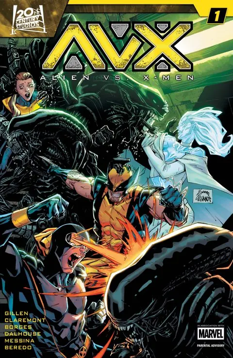 Alien vs. X-Men (2026) #1 cover