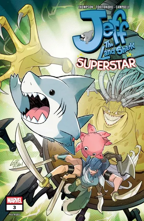 Jeff The Land Shark: Superstar (2026) #3 cover
