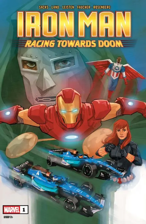Iron Man: Racing Towards Doom (2026) #1 cover